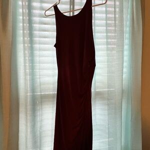 Banana Republic Factory burnt orange/brown Dress